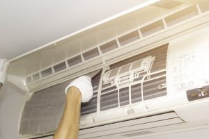 Air conditioner cleaning